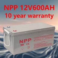 NPP แบตเตอรี่ Solar Deep Cycle 12V 600AH ระบบไฟศูนย์เรียนรู้วิทยาศาสตร์เคลื่อนที่ Museum Bus 10 ปีปร