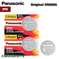 PANASONIC cr2025 2PCS original brand new battery for 3v button cell coin batteries for watch compute