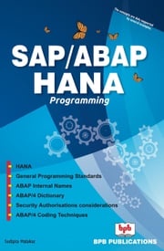 SAP/ABAP HANA Programming Sudipta Malakar