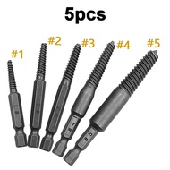 5PCS Screw Extractor Kit Damaged Screws Damaged Removal Tool stripped Screw Extractor loose screw re