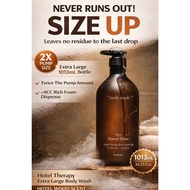 HETRAS Hotel Therapy Extra Large Body Wash Hotel Wood Scent 1013ml 1pc Moisturizing Daily Body Clean