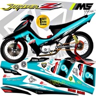 Decal Sticker Striping Variasi Jupiter Z Burhan 2004-2009 PETRONAS & Jupiter Lama 2001-2004 | Decal