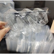 Plastic Mica 6 Eggs + Locking Button / Egg Tray / Mica contains 6 Eggs