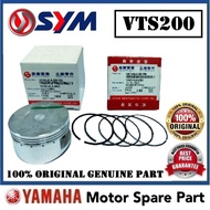 100% ORIGINAL SYM VTS200 PISTON & RING 0 13103-HLA-000 13013-HLA-000 0.50 0.25 OVER SIZE 500U VTS-20
