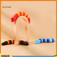 [poslajudo]  Stress Relief Snake Toy Kids Snake Toy Colorful Snake Fidget Toy Fun Stress Relief Sens