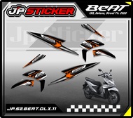 STICKER STRIPING BEAT 2020 - STIKER LIST VARIASI MOTOR HONDA BEAT DELUXE 2020-2021 (JP.S2) 11 RACING