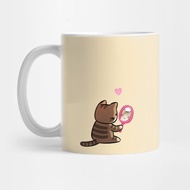 Coffee Mug Cat Mirror Cat Coffee Mug