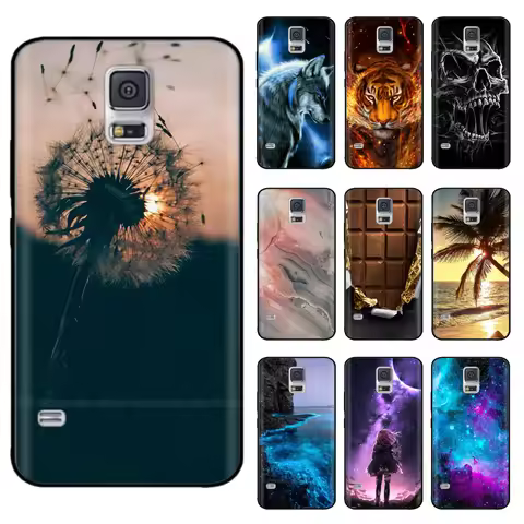 Case for Samsung Galaxy S5 Back Cover Cases Silicone Fundas for Samsung S5 Neo S 5 I9600 SM-G900F Ph