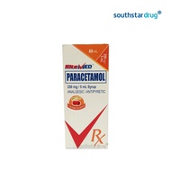 RiteMed Paracetamol 250 mg / 5 ml 60 ml Syrup
