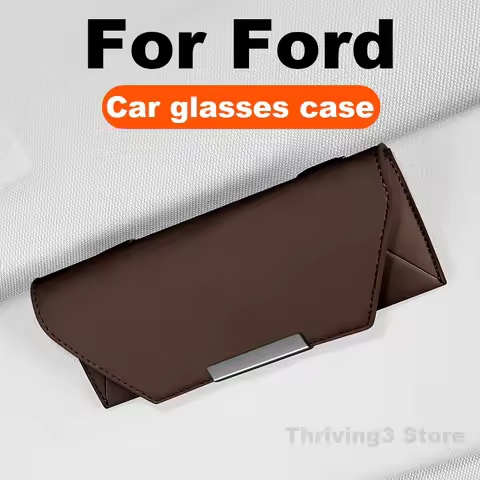 Car Glasses Case For Ford Ranger Capri Mustang Mach-E Expedition Puma Explorer ST Maverick Territory