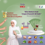 Mujafibee Fiber Drink by Mulan Jameela - High Fiber Powder Drink - 5 Sachets