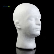 beautifullife  Male Mannequin Head Foam Wig Stand Manikin Head Wig Cap Holder for Store Salon Home