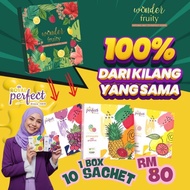 🔥 HOT ROYAL PERFECT WONDER FRUITY 10 SACHET LEMON, NENAS DAN ANGGUR