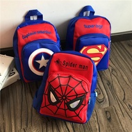 Children's schoolbag - Kindergarten Spider-Man Captain Boy Travel Backpack - Cartoon Ultraman Backpa