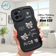 SG01 Softcase Gelombang For Vivo Y35 Y22 Y16 Y02 Y02S Y75 T1 5G V23E V25 V25E Case gelombang hp vivo