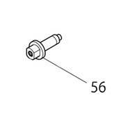 Spindle untuk Makita BLS713 DLS714 LS800D 323798-5