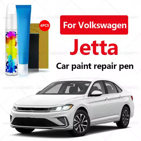 Car Paint Repair Pen For 1979-2025 Volkswagen Jetta Paint Scratch Repair Accessories 4PCS White LC9A