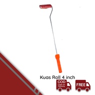 Kuas Rol Cat Tembok 9 inch pendek 4 inch Panjang Anti Rontok Paint Roller