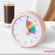 VALENTINE1 Countdown Timer Clock, Portable Digital Timer Visual Timer, Desk Timer Rainbow Display Si