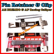 Brembo AP Racing Caliper Brake Pad Retainer and Clips / Klip & Penahan Pad Brek Kaliper
