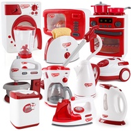 Household Appliances Toys Set Kid Kitchen Blender Children Toaster Cleaner Cooker Educational Kitchen Toys For Girls Boys