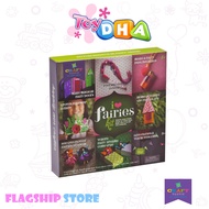 CRAFT TASTIC I Love Fairies Kit 9 in 1 Box Children Art & Crafts DIY Handcraft Fun Education CT1684