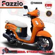 Yamaha Fazzio Full Body Motorcycle Decal Sticker Anime Kanaeru Motif FZ025 Custom Design Decal Stick