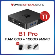 BMAX B1 Pro มินิ พีซี Window 11 Intel Celeron N4000 8GB RAM 128GB ROM WIFI 2.4GHz/5GHz รับประกันในไทย