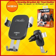 【Ready Stock】Moxom Car Holder Mobile Phone Screen Vent Holder Stand Gravity Bracket Universal Cell Phone Stand for Car