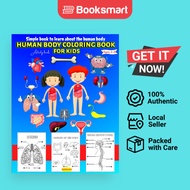 Human Body Coloring  Activity Book For Kids Simple Book To Learn About The Human Body