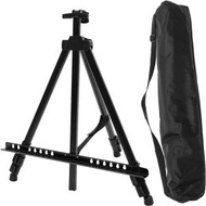 藝術家畫架，可調高度的繪畫藝術畫架，可攜式折疊畫架，三腳架繪畫及展示支架 - 適合多種繪圖板（把手可調）