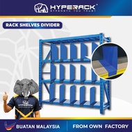 HYPERACK ™️ Rack Shelves Divider Boltless Rack Divider Storage Rack Organizer Steel Plate Shelf Sepa