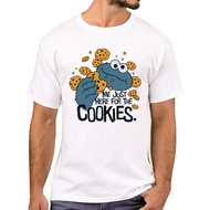 Cookie Monster Shirt Men | Tee Shirt Monster Cookie | Cookie Monster Clothes - Men XS-6XL