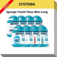 [Systema] 3D Expandable Dental Floss | 40M | Deep Clean & Gentle Gum Care