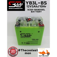 Motorcycle Battery ️ SC64 Motorcycle Nanogel Battery YB3L / YB5L / YTZ5S / YTZ7S / YTZ8 / YTX9 FAST 