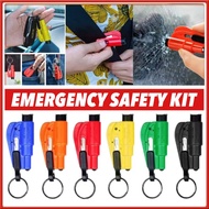 Mini Emergency Safety Kit Hammer Auto Safety Hammer Car Emergency Escape Window Glass Breaker 2 in 1 Car Rescue Tool