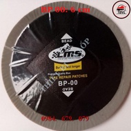 Box of 25 LMS canvas tire patches - BP-00 (7,5cm)