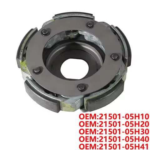 Motorcycle Clutch Assy Shoes Weight Set For Suzuki AN400 Burgman AN400K7 K8 K9 L0 L1(E2) K7 K8 K9 L0