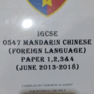 Mandarin Foreign Language (IGCSE 0547)