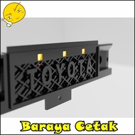 RC Bumper Grill Toyota Hilux Logo WPL C24 3D Print Aksesoris Mainan RC c14 c24 c44 c34 d90 d99