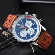 Breitling 2023นาฬิกาสำหรับผู้ชายนาฬิกาควอตซ์อเนกประสงค์6-Pin ใหม่