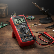 ANENG DT9205A Digital Multimeter with AC/DC Transistor Testing, Auto Range, and NCV  ANENG DT9205A M