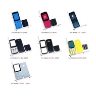 Front Cover Case Keyboard for Nokia 125 110 150 220 215 3310 5310 4G Battery Back Cover Case Keypad 
