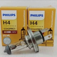 BOHLAMP HEAD LAMP BOHLAM LAMPU HALOGEN/DOP HALOGEN PHILIPS H4 12V 60/55 P43T BOLAMP mobil Watt Stand