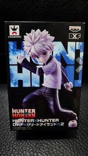 絕版稀有 日版 Hunter x Hunter 全職獵人 DXF GREED ISLAND 基路亞 奇犽 KILLUA Figure 一番賞