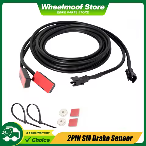 2PIN SM Ebike Hydraulic Brake Cut Off Switch Cable,For 8fun BBS01B BBS02B BBSHD Mid Motor,Electric B