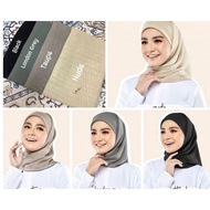 Tudung fareha anti kedut plain