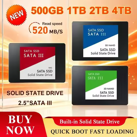 High Speed 4TB Solid State Disk SSD 1TB 2TB Internal HDD Hard Drive Sata3 2.5 Inch For Laptop Microc