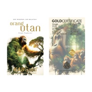 Orang Utan Gold Bar 0.25g Siri Hidupan Liar Malaysia