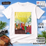 T-SHIRT BY CANADA 47 COUNTRYTAG ASSAL COTTON 24S SOUVENIR PREMIUM GIFT